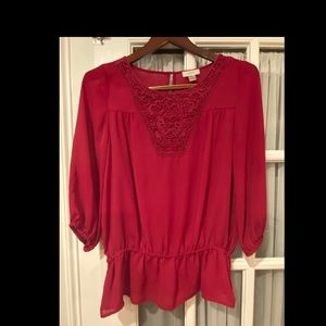 LOFT blouse with fun and flattering design